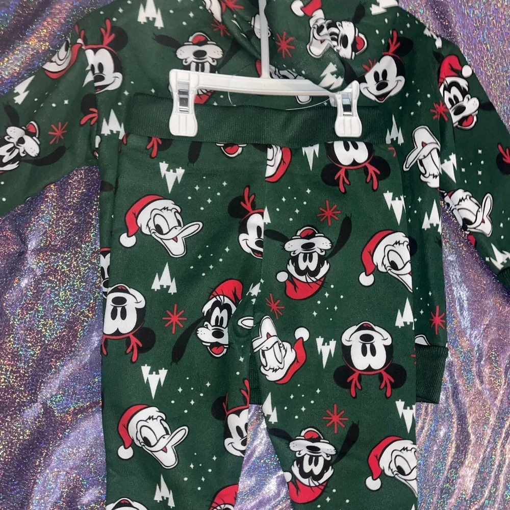 Mickey Mouse holiday sweat suit